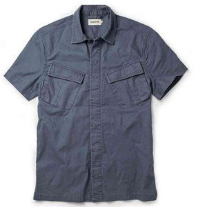 Taylor Stitch The Jungle Shirt Large Blue 42 NWT